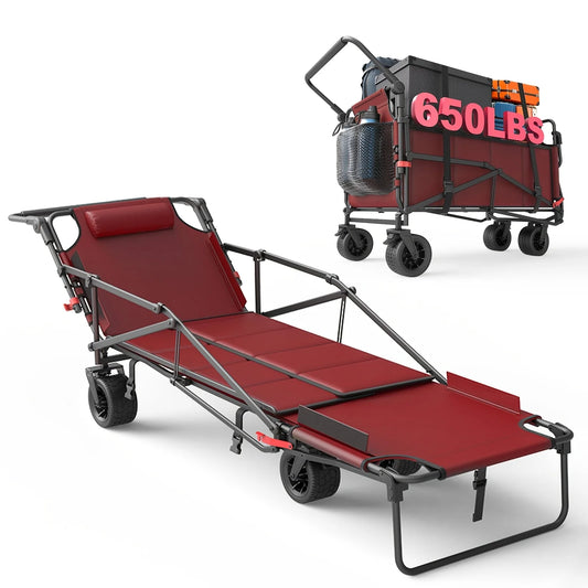 2-in-1 Multifunctional Folding Wagon Car