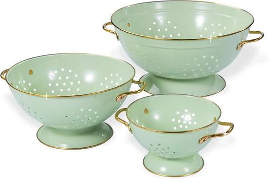 3-Piece Metal Strainer Set