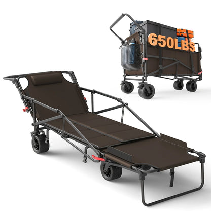 2-in-1 Multifunctional Folding Wagon Car