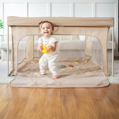 Baby playpen bed