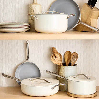 Ceramic Nonstick 7pc Cookware Set