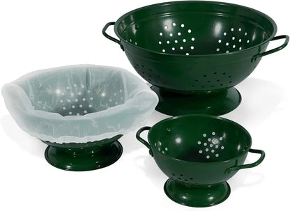3-Piece Metal Strainer Set