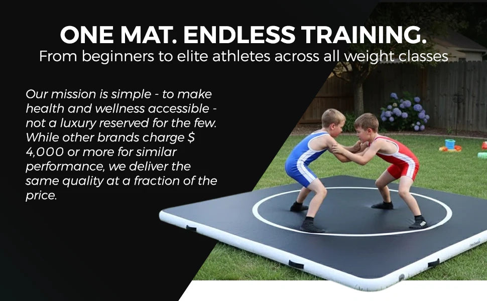 Can be used as a training mat for gyms and fighters