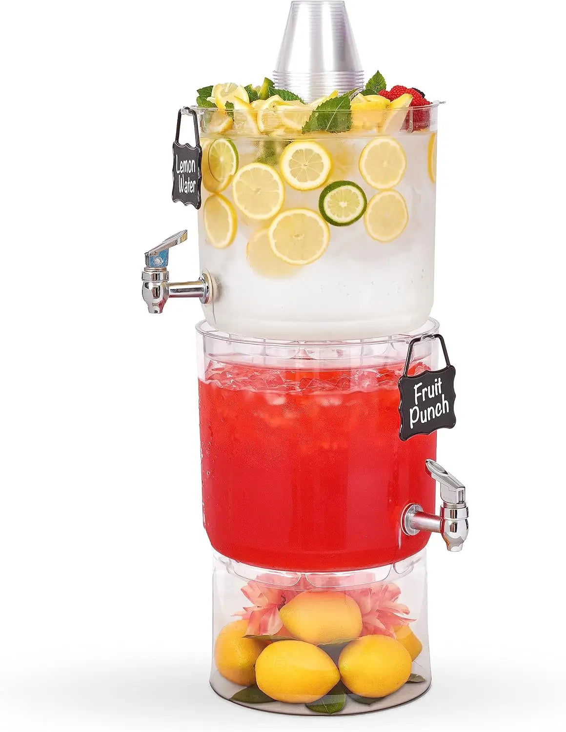 Heavy-Duty 2-Gallon Beverage Dispenser (with Base)