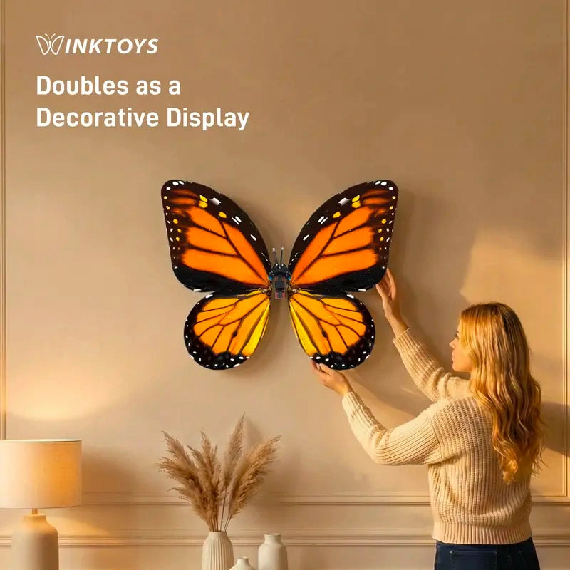 A Butterfly in Flight, Inspired by Nature