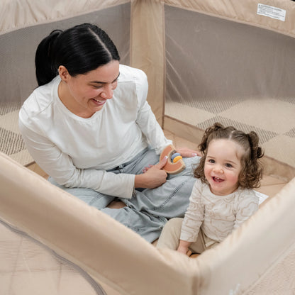 Baby playpen bed
