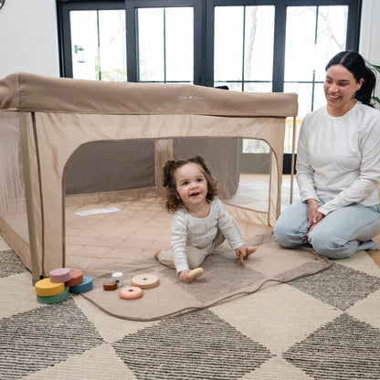 Baby playpen bed