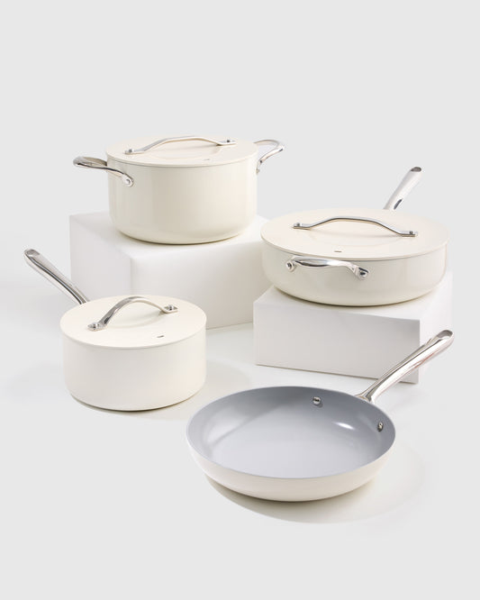 Ceramic Nonstick 7pc Cookware Set