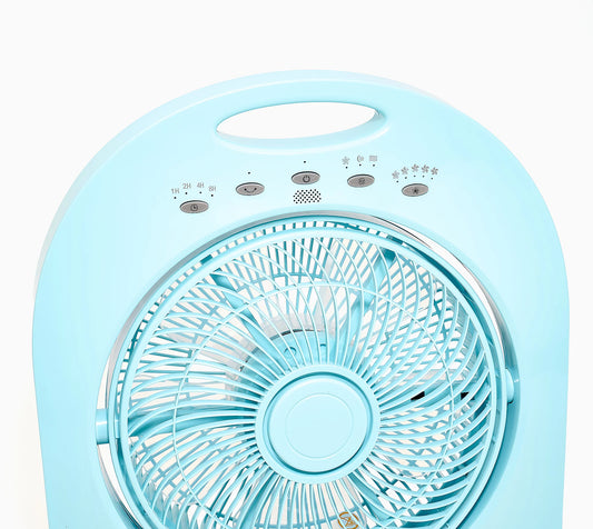 12" Cordless Rechargeable Fan with Remote