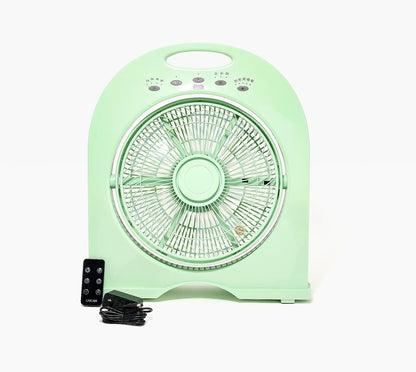 12" Cordless Rechargeable Fan with Remote