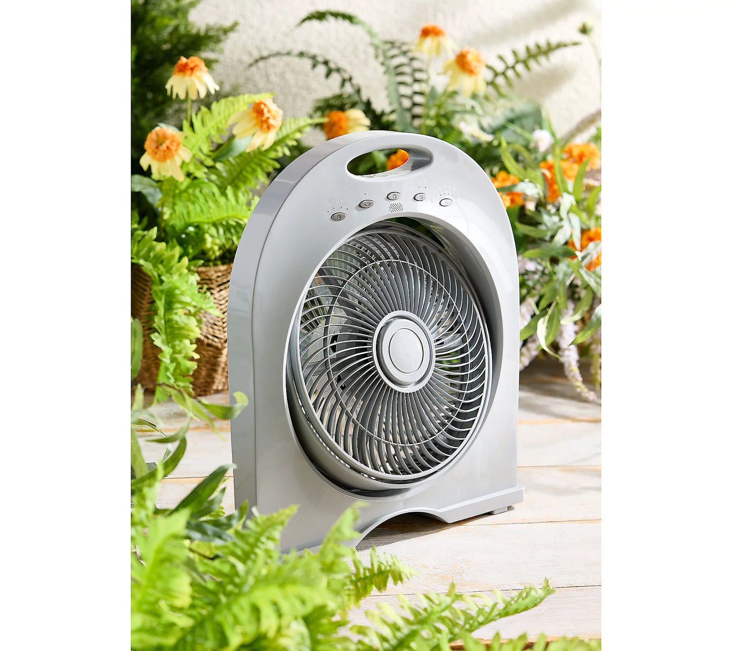 12" Cordless Rechargeable Fan with Remote