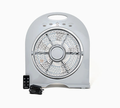 12" Cordless Rechargeable Fan with Remote
